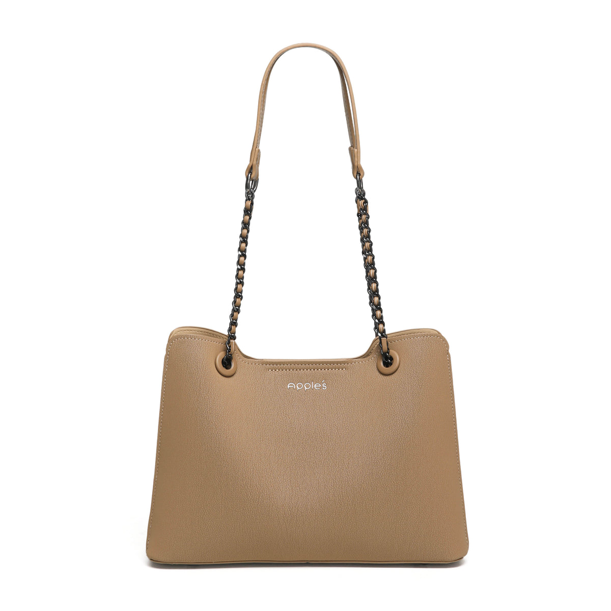 Velora textured shoulder handbag by Apples UAE - side view