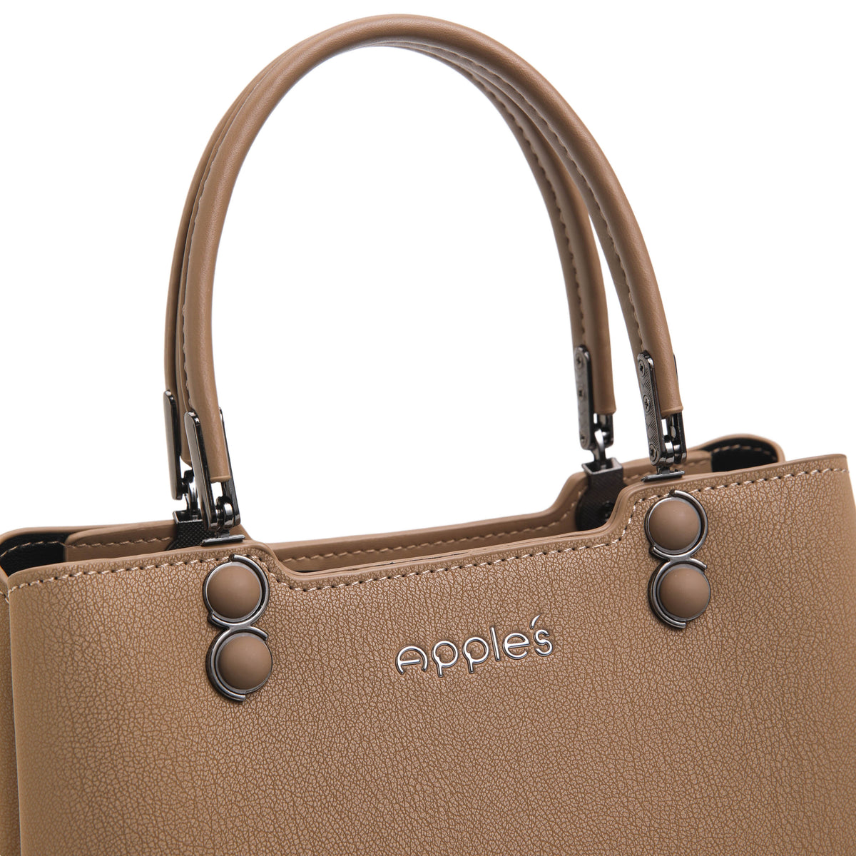 Calindra polished ladies handbag by Apples UAE - angled view