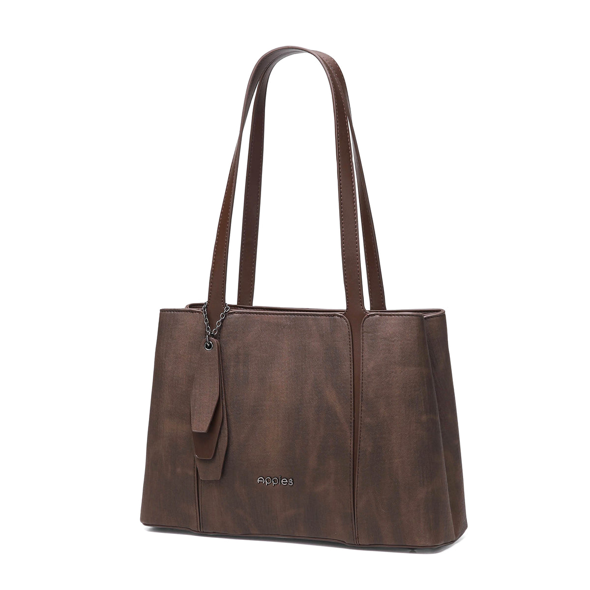 Lunessa ladies shoulder tote with long handles by Apples UAE