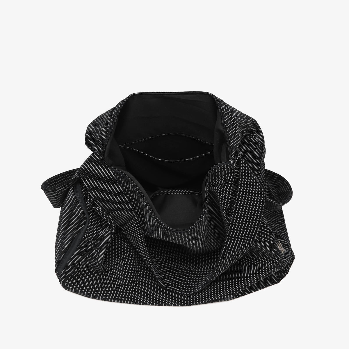 Stride Duffel black everyday carry bag by Apples UAE - angled view