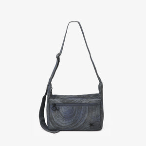 Mary Poppins denim blue roomy shoulder handbag for women by Apples UAE