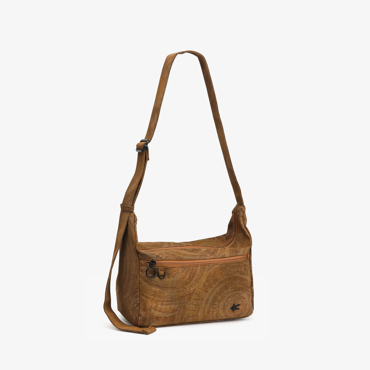 Mary Poppins brown everyday shoulder handbag by Apples UAE - detail view