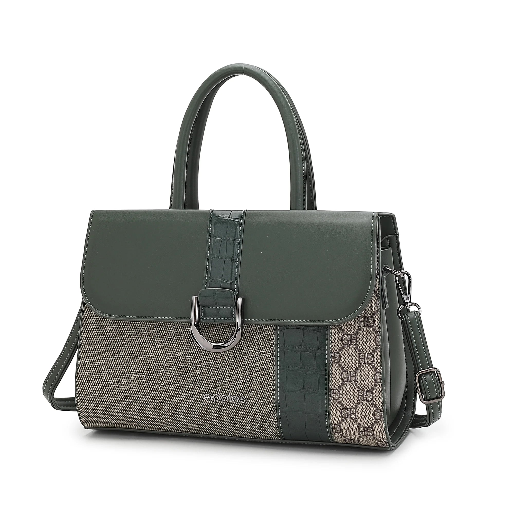 Buckle Flap Satchel