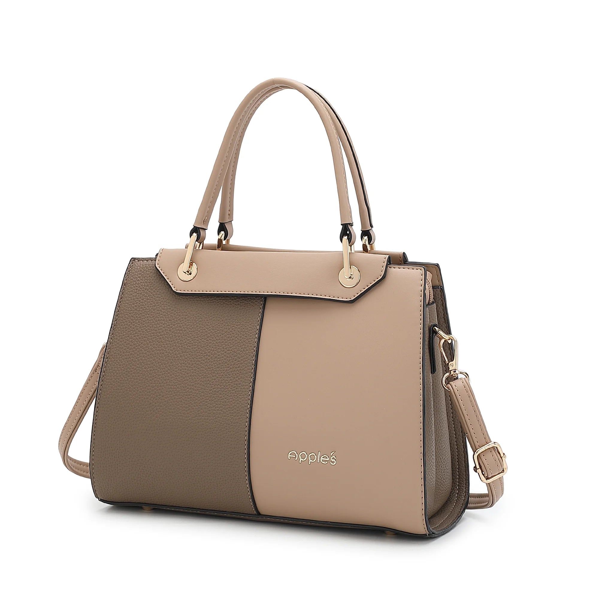Dual-Tone Handbag
