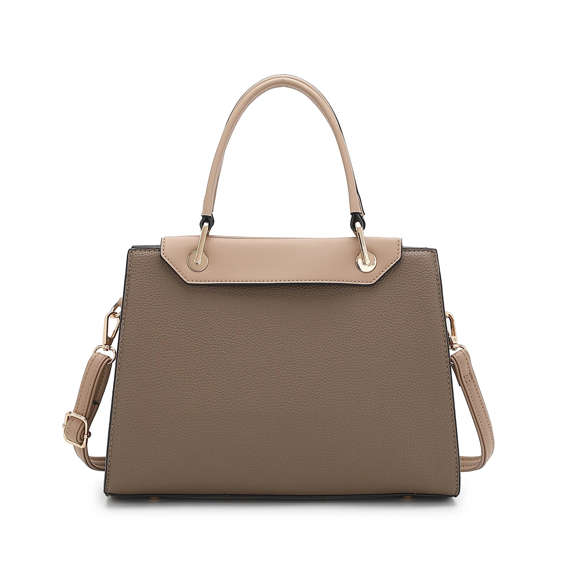Dual-Tone Handbag