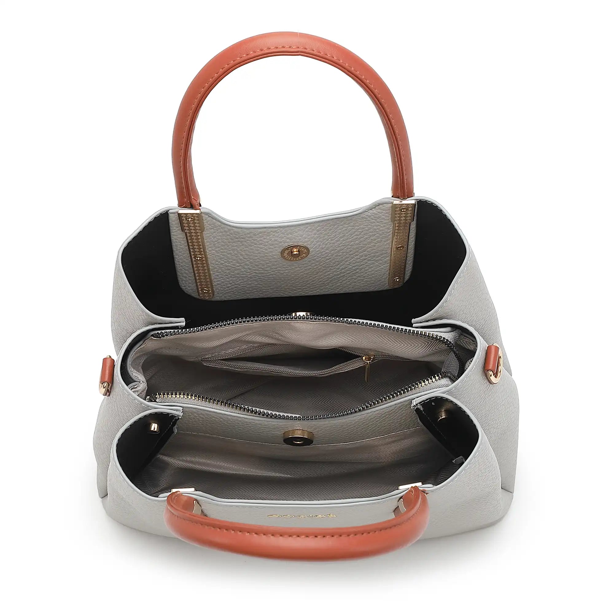 Chic Contrast Handbag
