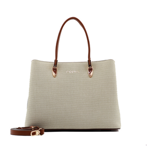 Vayne polished shoulder handbag by Apples UAE - detail view