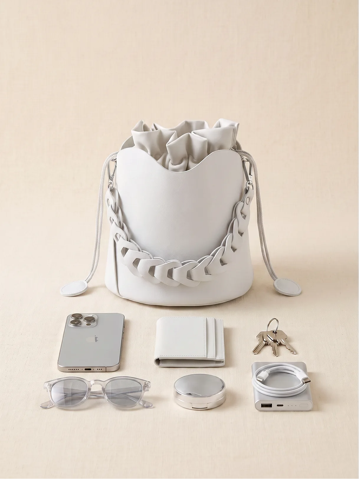 Sora Bucket - White